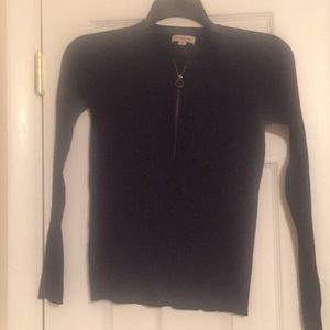 Calvin Klein Jeans-Half Zip Ribbed Sweater